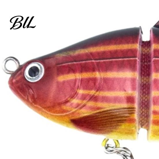 Professional Fishing Tools 5Pcs/Set Hard Lures, Bass Baits with Metal ABS Tackle Hooks, Reusable Realistic Lures for Anglers Freshwater Saltwater Bait