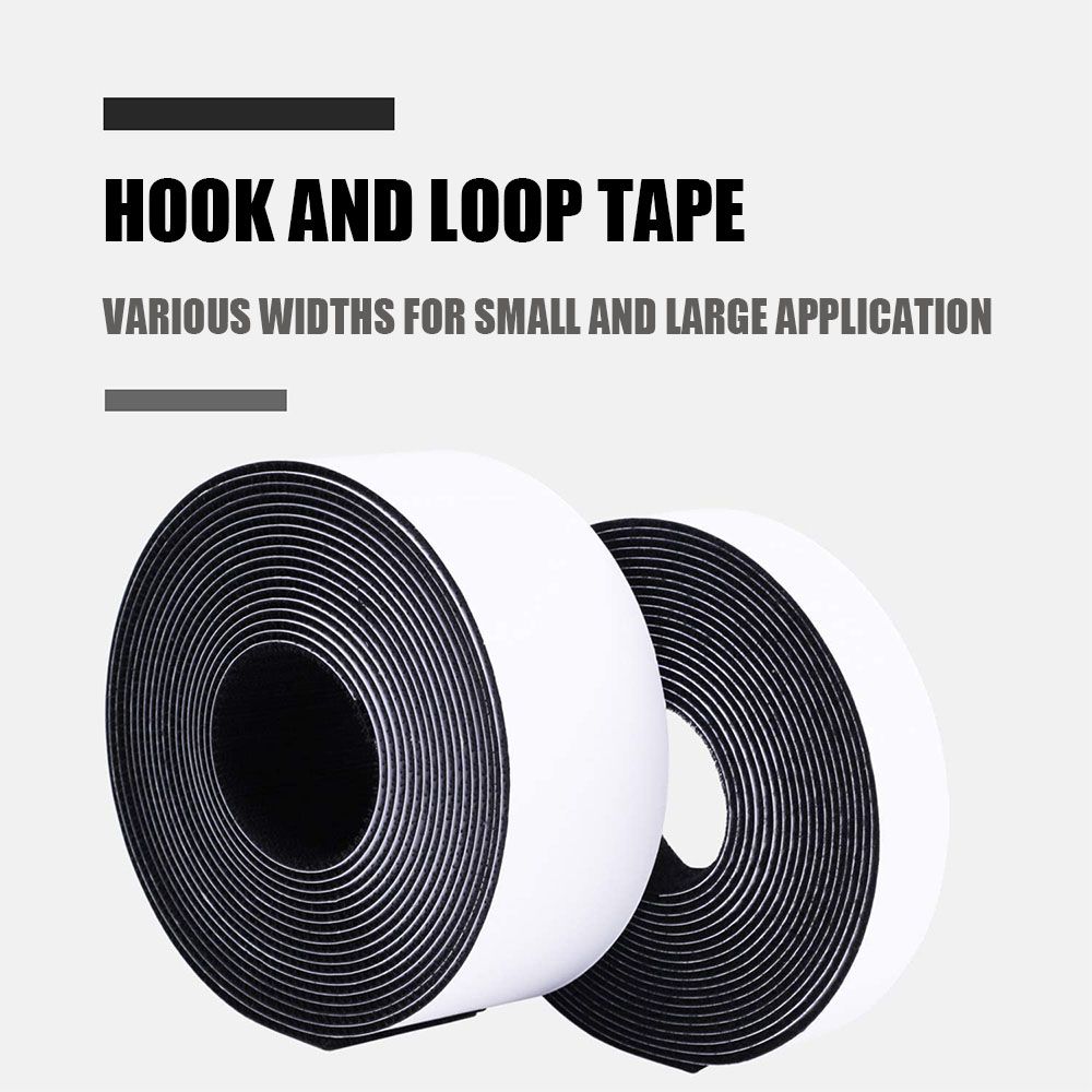 & Living Home Gadget Adhesive Loop Fastener Tape Self Adhesive Hook Nylon Sticker Magic Sticker