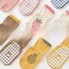 25 шт. в упаковке весенних детских носков - милые носки-тапочки из чесаного хлопка в горошек с рисунком для малышей и детей постарше