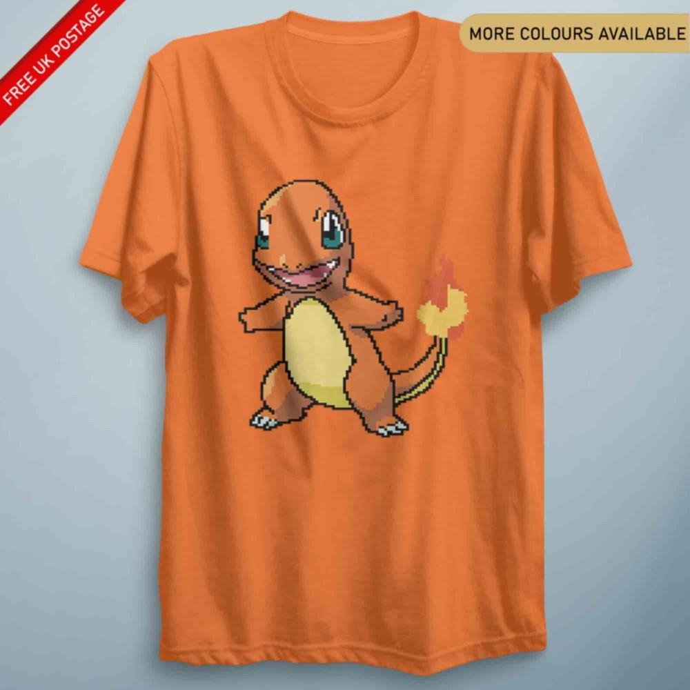Pixelcha Fun Anime T Shirt Adults Kids Unisexga Top Christmas Gift