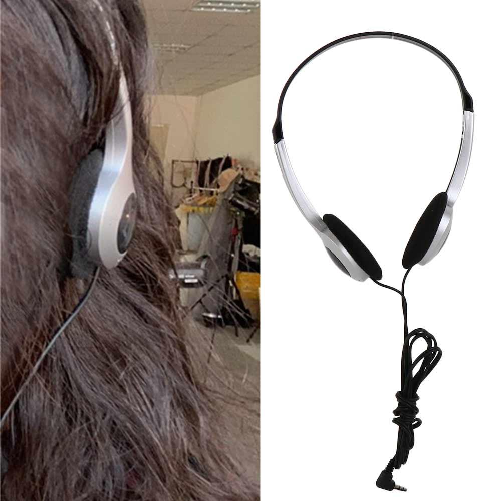 Wired Retro Headphone Over Ear Earbud Retro Headset Personality Y2k Headphones  Lisening Music