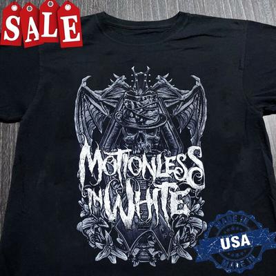 РАСПРОДАЖА Новая мужская футболка с коротким рукавом Motionless In White S-235XL Унисекс футболка