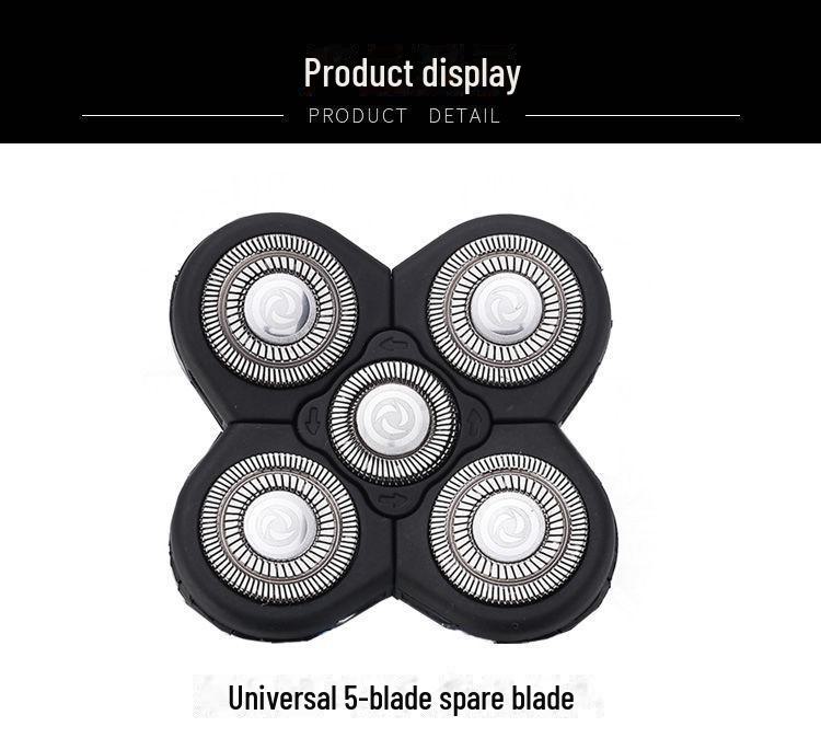 Запасная головка Bald Artifact - аксессуар для машинки для стрижки волос с 5 лезвиями