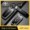 Горячий Чехол-крышка из сплава для автомобильного пульта ДУ Toyota для Toyota Auris Corolla Reiz Avensis Verso Yaris Aygo Rav4 Scion TC IM 2015 2016