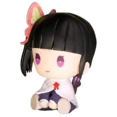 Genuine Action Figure Kimetsu No Yaiba Akaza Kochou Shinobu Genuine Action Figure Small Round Eyes Gacha Figure Model Toys