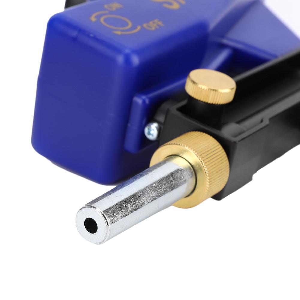 Портативный гравитационный пескоструйный пистолет с защитой от ржавчины, пескоструйный аппарат, удаление ржавчины, синий