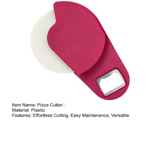 Колесо для пиццы, ролик для выпечки теста, резак для пирогов и бутылка