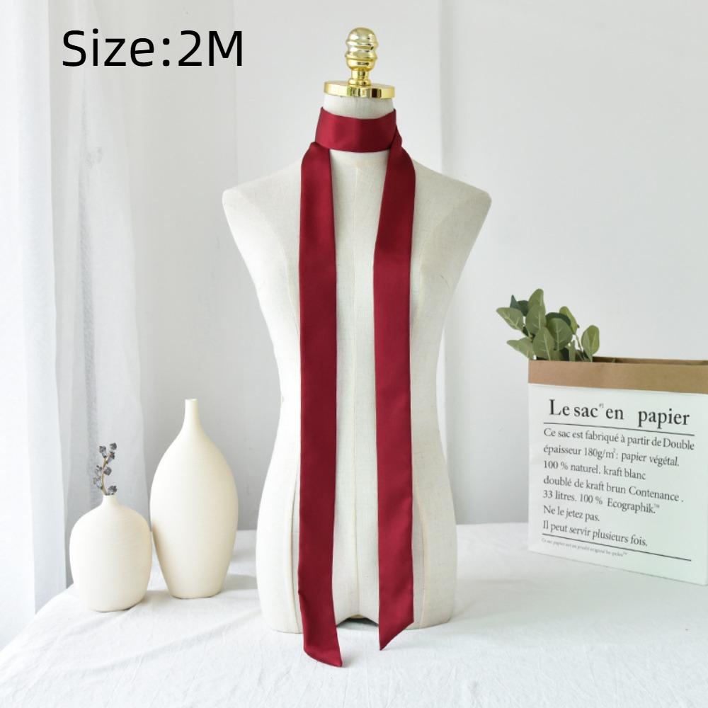 Favor Silk Hair Wrap Headband Elegant Ribbon Delicate Hair Scarf Party Scrunchies