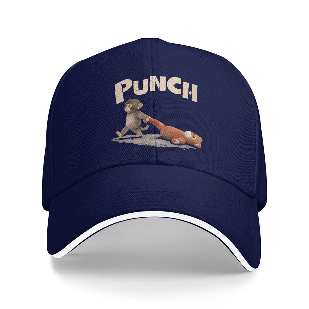 Monkey Punch Baby Little Punch Sun Baseball Cap Spring Casual Trucker Hat For Unisex-Teens Outdoor Sport Baseball Caps
