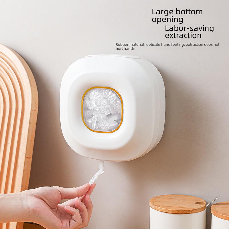Wall-Mounted Food-Grade Plastic Wrap Storage Box
