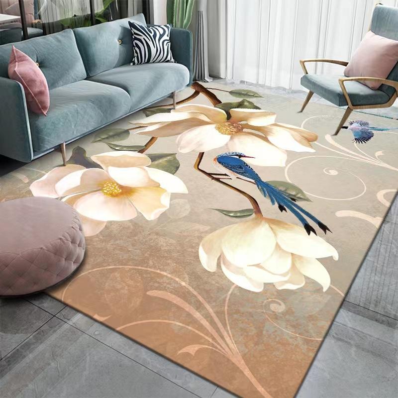 Living Room Rugs Anti-Slip Bedroom Bathroom Carpet Home Decoration Mats Hallway Doormat