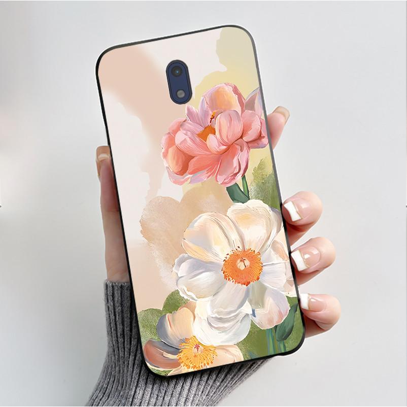For Nokia 3 Case For Nokia 3.1 Phone Case Luxury Fashion Butterfly Flowers Soft Slim Black Silicone Back Cover for Nokia3 Casing