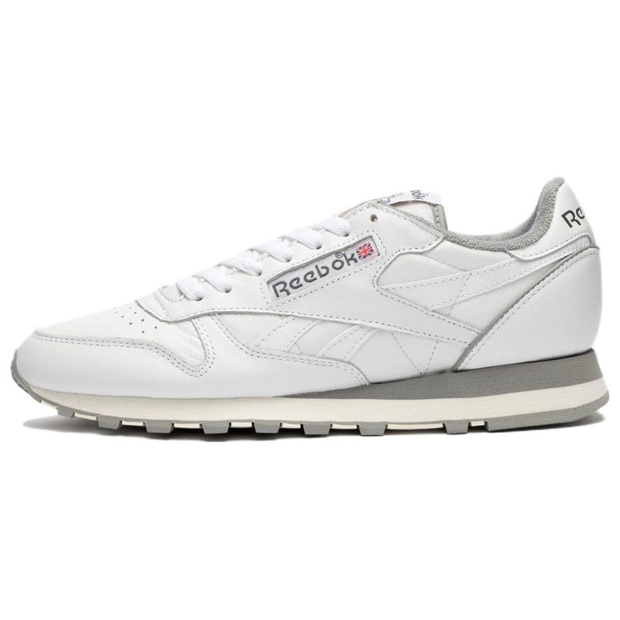 Reebok Classic Leather 2023 Vintage 40th Anniversary - White Unisex Sneakers Cloud-White Chalk Mgh-Solid-Grey GY9877