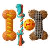 Pawspick Dog Chew Rope Ball Plush Toy with Durable and Teething Stress Pet Toys for Small and Medium Dogs and Set Toys, Toy, Toy, Toy, Sound, Sturdy,