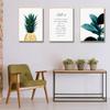 Скандинавская картина с ананасом, настенные постеры, Cuadros Decoracion, постеры и принты, растительный художественный постер, холст, картина без фоторамки
