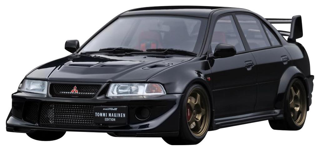 Ignition Model Scale Mitsubishi Lancer Evolution VI GSR Finished Product 1/18 T.M.E (CP9A) Black,
