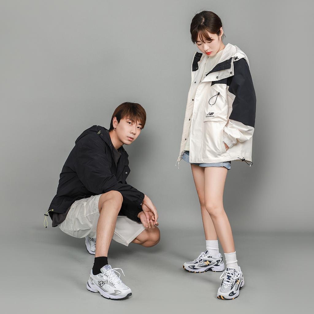 New Balance Nb 725 Retro Fabric Low Top Casual Running Shoes Unisex Sneaker White Blue ML725A