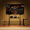 Universal Rolling TV Stand with Game Console Mount