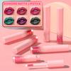 DUNUF 18 Color Diamond Lipstick Красный блеск для губ