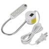 20LED Working Light with Magnetic Base Sewing Machine Gooseneck Lamp AC110-