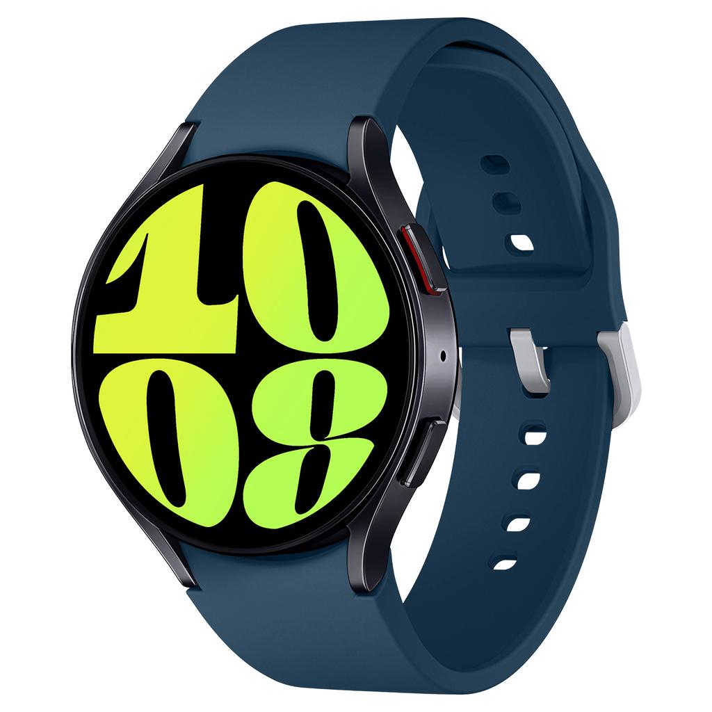 Силиконовый ремешок без зазоров для Samsung Galaxy Watch 6, 40 мм, 44 мм, женский и мужской мягкий спортивный ремешок, замена браслета для Galaxy Watch 6 Classic