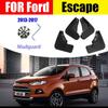 4 Pcs FOR Ford Escape Mudflaps Splash Guard Fenders Mudguard Mud Flap Fender Flap Car Accessories Auto Styline  Front Rear