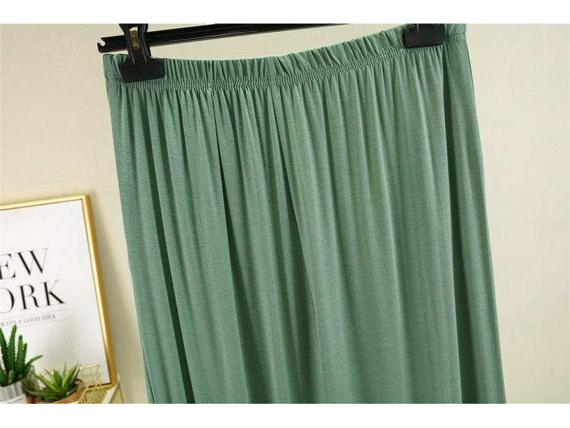 Мужские летние свободные брюки из модала — легкие, универсальные, с высокой талией, широкие пижамные брюки с карманами