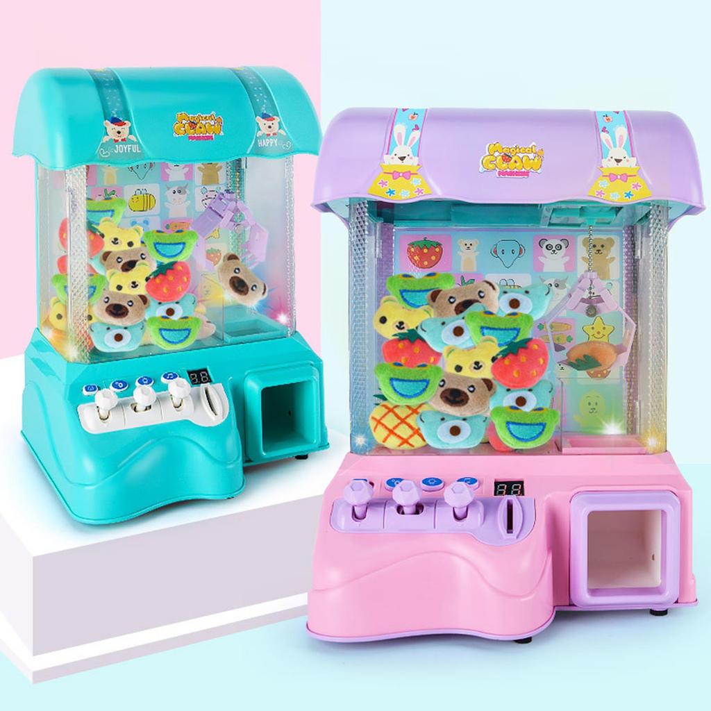 Игровой набор с игровым автоматом-краном-захватом и детьми