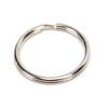 100Pcs/Lot Key Rings Diy Metal Key Holder Split Rings Hoop Metal Loop Keychain
