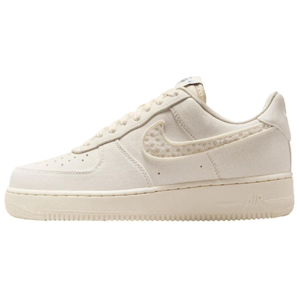 Nike Air Force 1 Low Sail Slip Resistant Abrasion Resistant Low top Skateboard Shoes Women's Beige IH7351-010