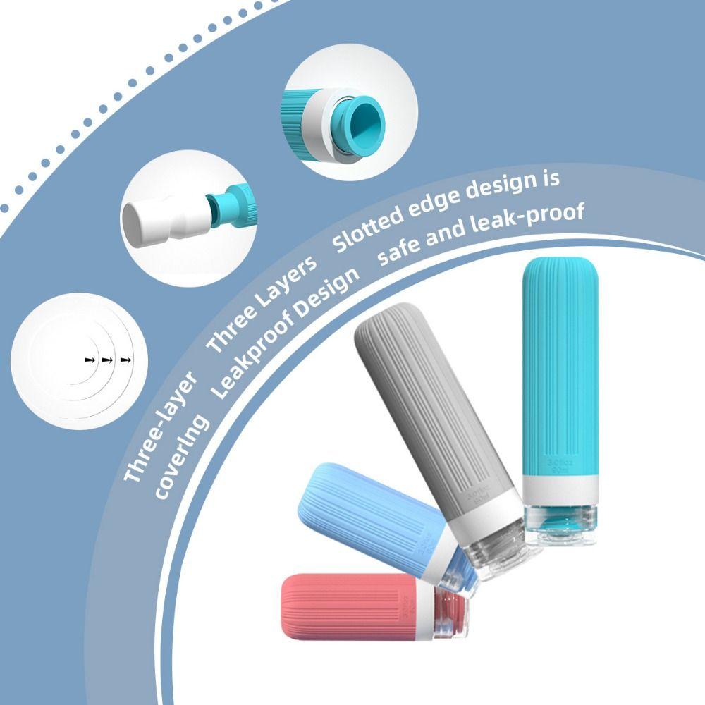 Leak-Proof Squeeze Liquid Bottle Kit Empty Cosmetic Container  Sub-bottling Tool