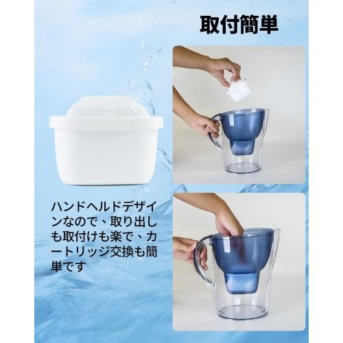 Compatible BRITA Maxtra Filter Cartridge for Water Purifiers (10 cartridges) - High Removal Capacity, Compatible with New and Older Ports.