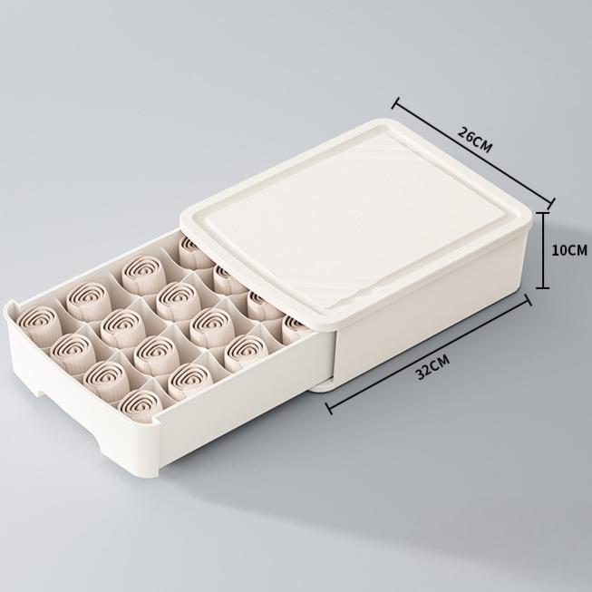 Складные ящики для хранения нижнего белья, ящики для одежды в стиле шкафа, сетки 16/12, носки, трусы, органайзер для одежды, ящик для хранения домашних мелочей