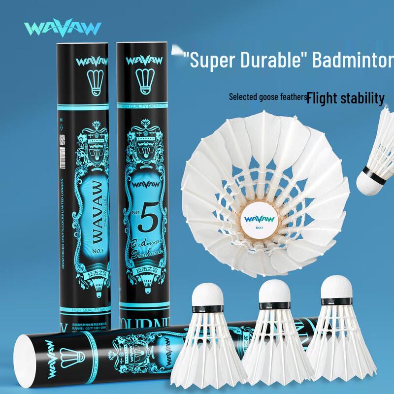 WAVAW Контратака Перьевые Бадминтонные Воланы