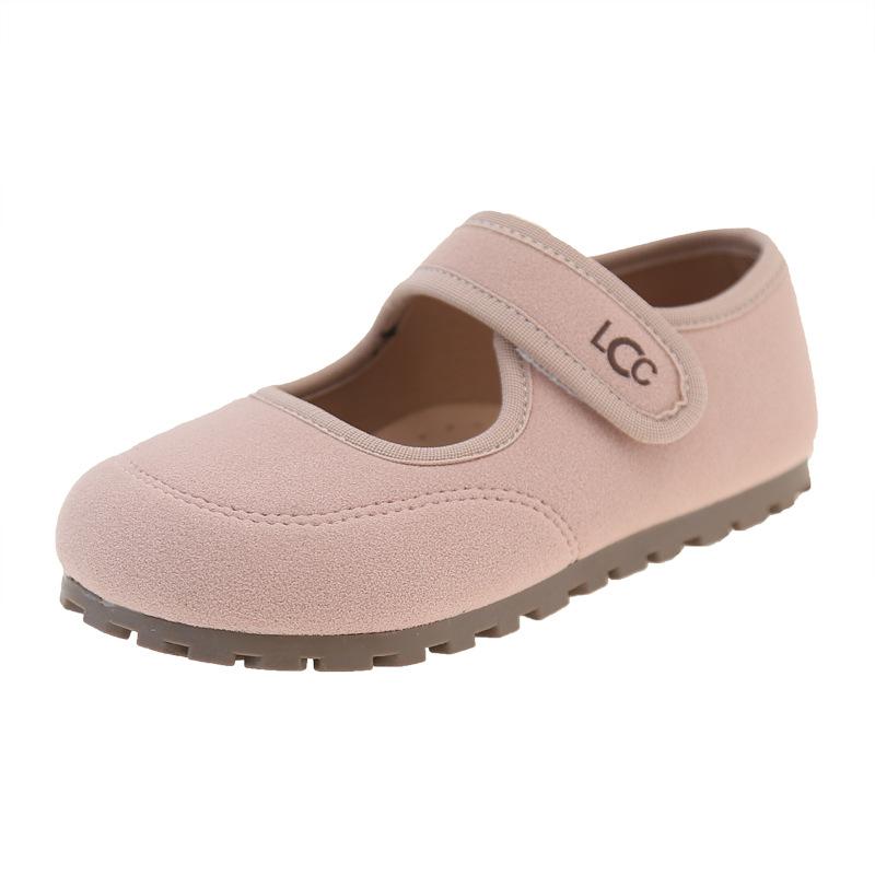 Французская ретро-девочка милая 2025 весна и осень девочка туфли Мэри Джейн из кожи женская находка круглый носок мягкая подошва повседневная обувь