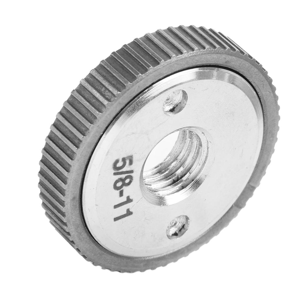 Прижимная пластина для угловой шлифмашины 58?11 резьбовая быстросъемная стопорная гайка насадка для полировальной машины