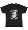 Eat Trash Hail Satan Satanic Occult Pentagram Possum T-Shirt Unisex Tee Gift NEW
