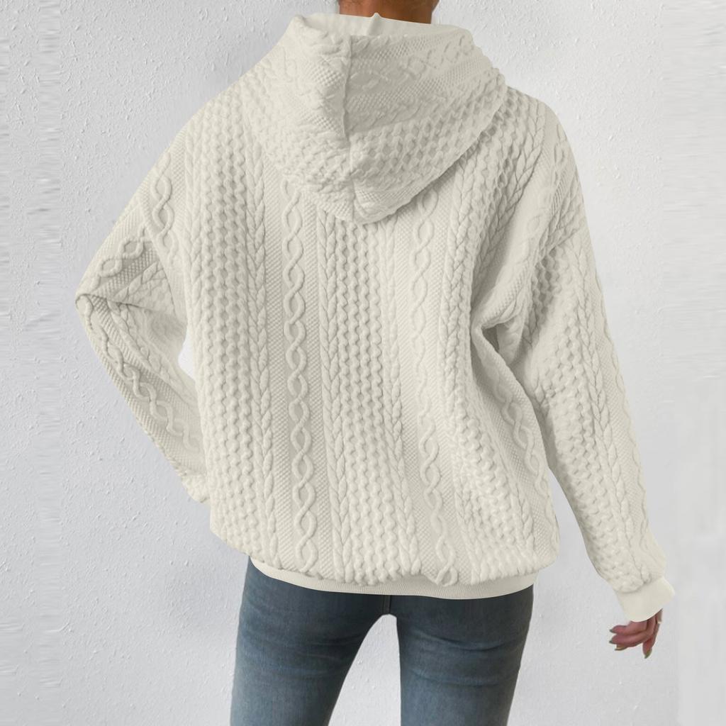 Женские толстовки с длинным рукавом, повседневные однотонные толстовки с капюшоном на шнурке для женщин, пуловер