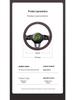 Napa Leather 3D Textured Non-Slip Steering Wheel Cover for Nissan Models