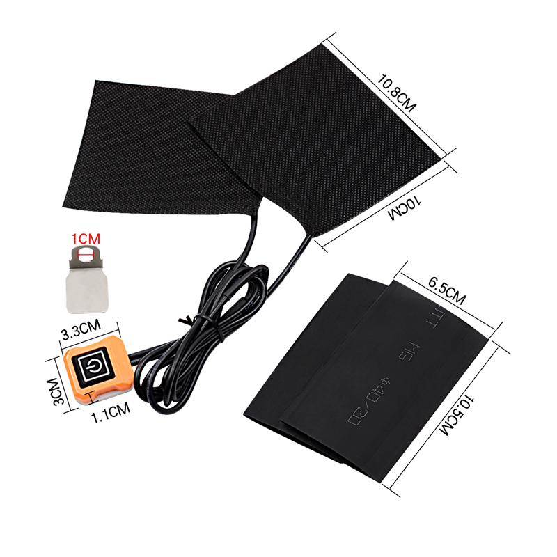 12 В мотоциклетные ручки с подогревом, подушечки для квадроцикла, электровелосипеда, горячая крышка, комплект ручек, электрическая нагревательная ручка, грелка для рук с умным