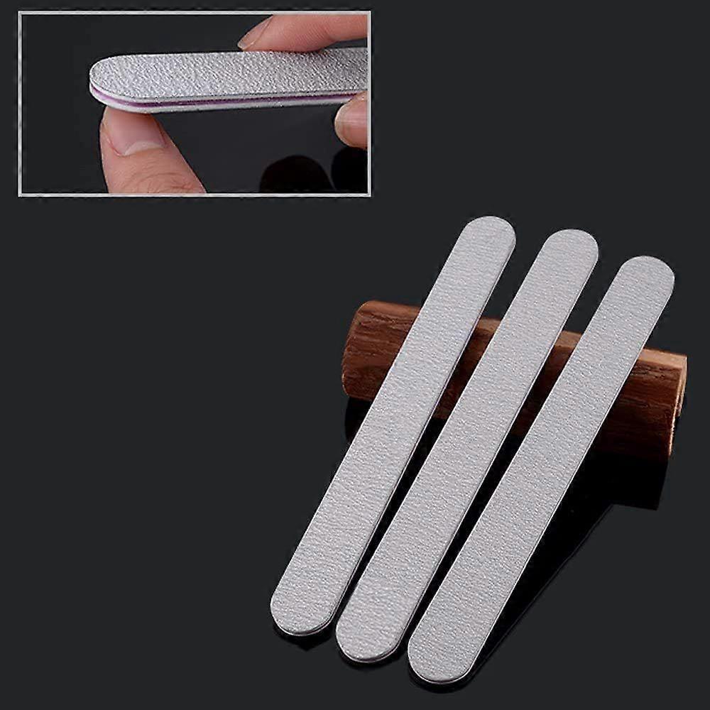 25Pcs Nail Files Double Sided Emery Board - Nail Buffering Files 100/180 for Home and Salo