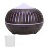 Household Aroma Diffuser Hollow Air Humidifier with Night Light Deep Wood Grain (110‑240V)AU Plug