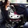 1pc HelloKitty, Gothic RV Blanket, Digital Printed Flannel Blanket, Multi-Purpose Four Seasons Hypoallergenic Quilt for Sofa, Bed, Office, P