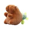 Capybara Toy Plush Keychain Stuffed Animal Doll Cartoon Gift Decoration Cute