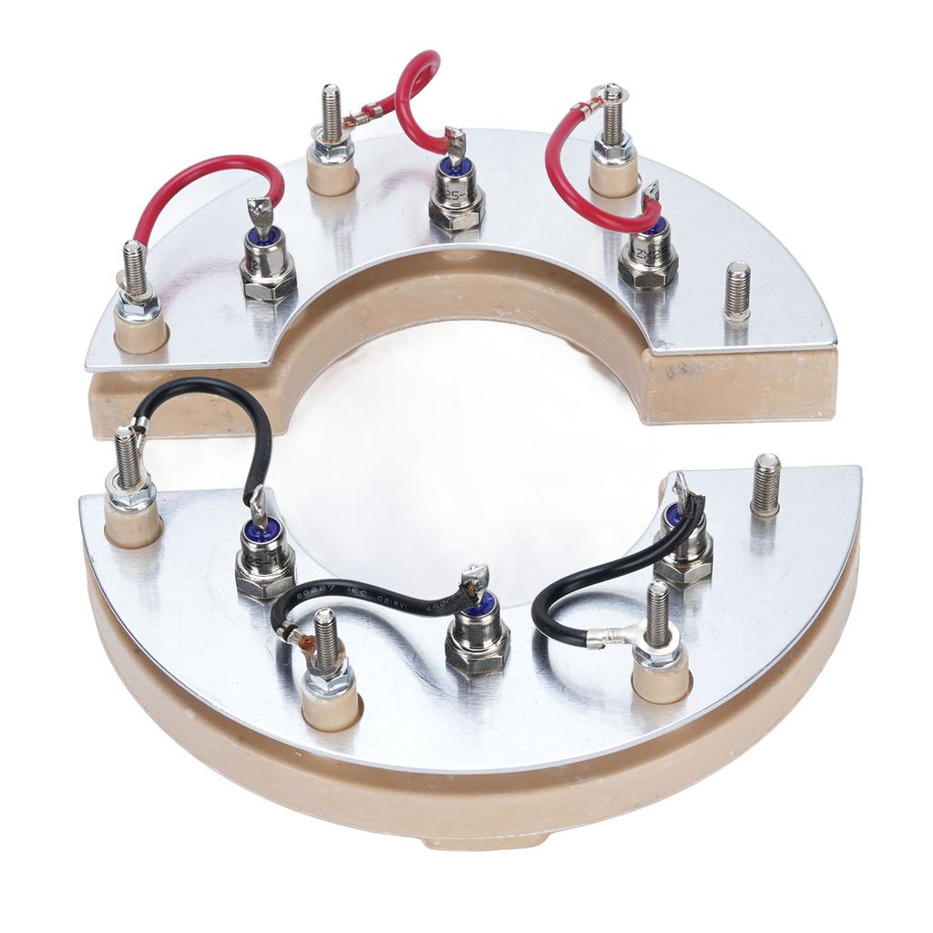 25A Вращающийся выпрямительный модуль Мостовой выпрямитель Нержавеющая сталь Профессиональный регулятор напряжения