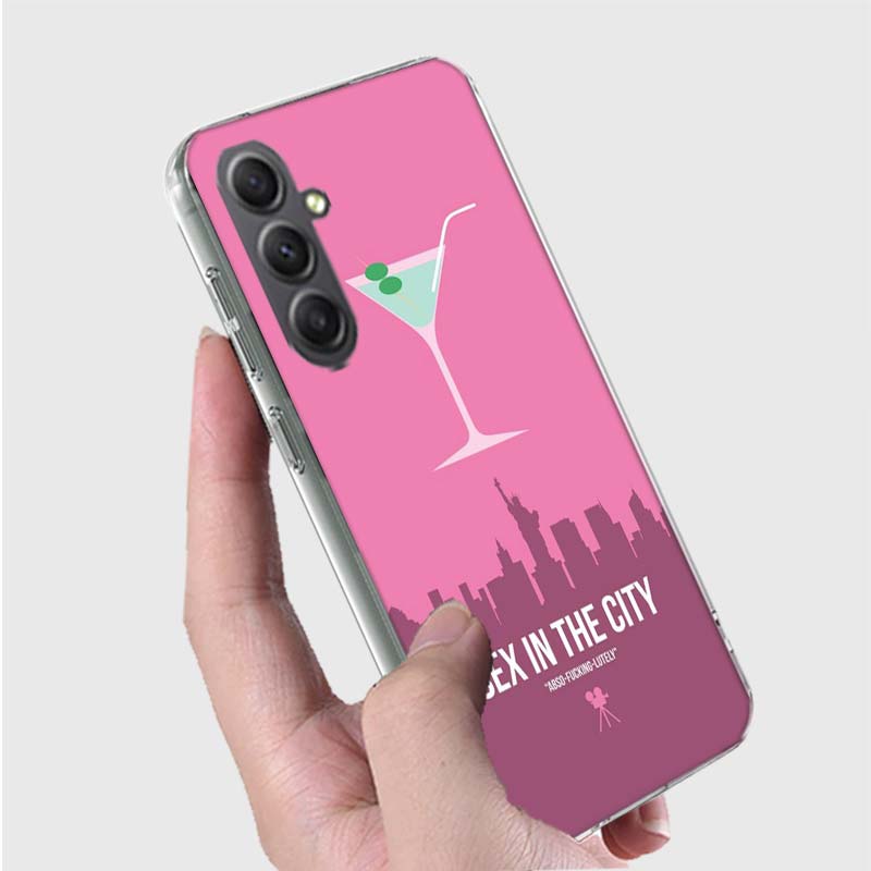 Sex and the City Phone Case for Samsung A16 A26 A36 A56 A17 A37 A57 A07 A06 A02S A03 A04S A05S Galaxy Note 20 10 A50S A71 A51 A3