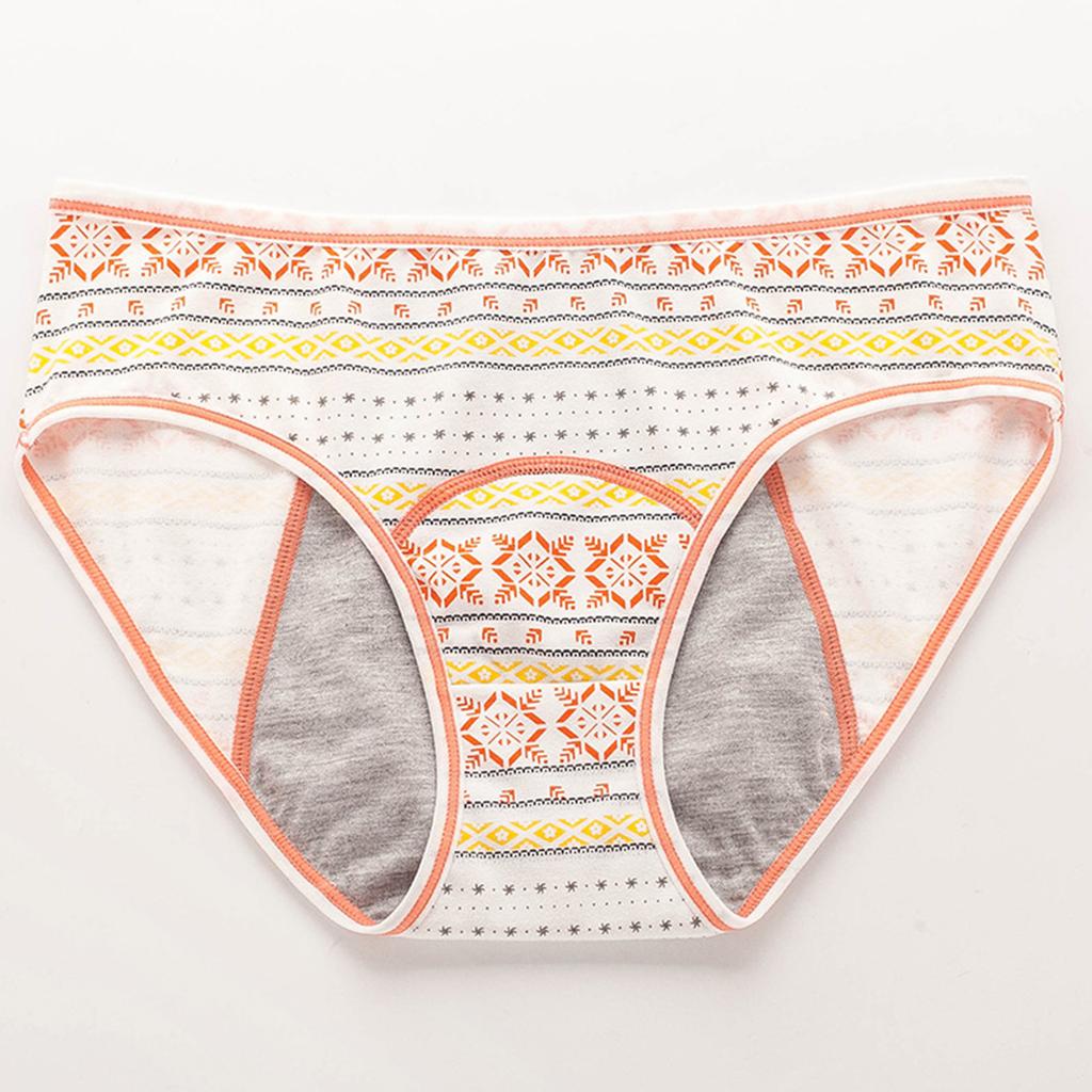 Teenagers Menstrual Panties Mid Waist Women's Panties Full Hip Panties