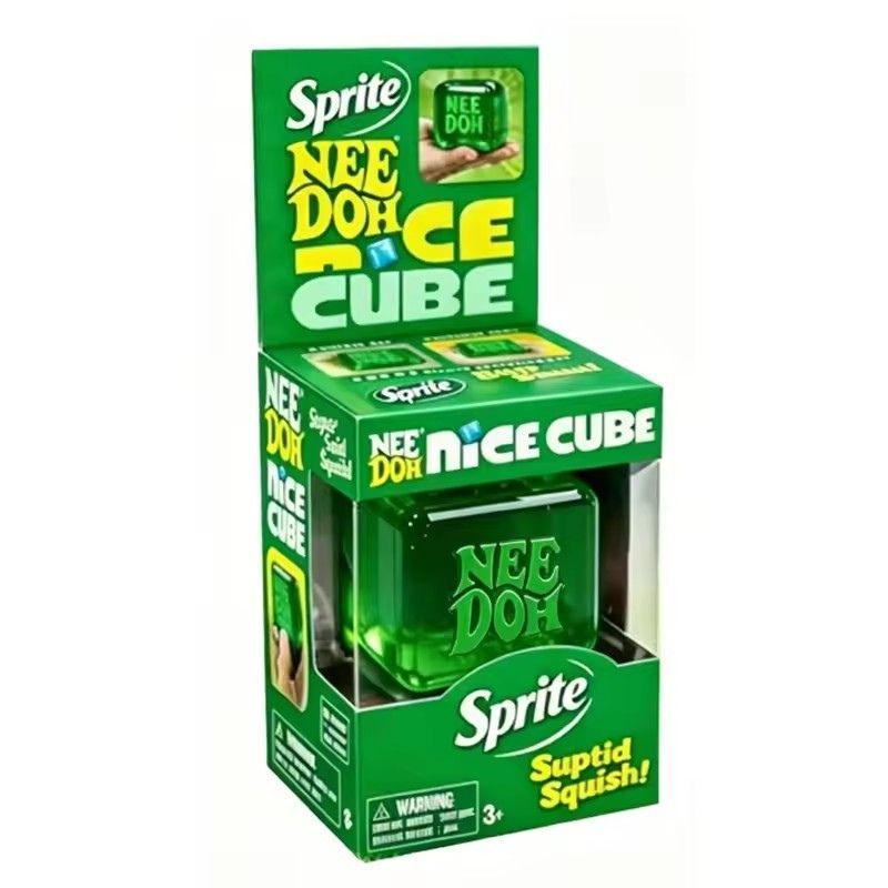 Needoh Nice Cube Сенсорный Снятие Стресса Игрушка-Фиджет для Тревоги и Концентрации Настольный Сенсорный Куб для Взрослых и Детей