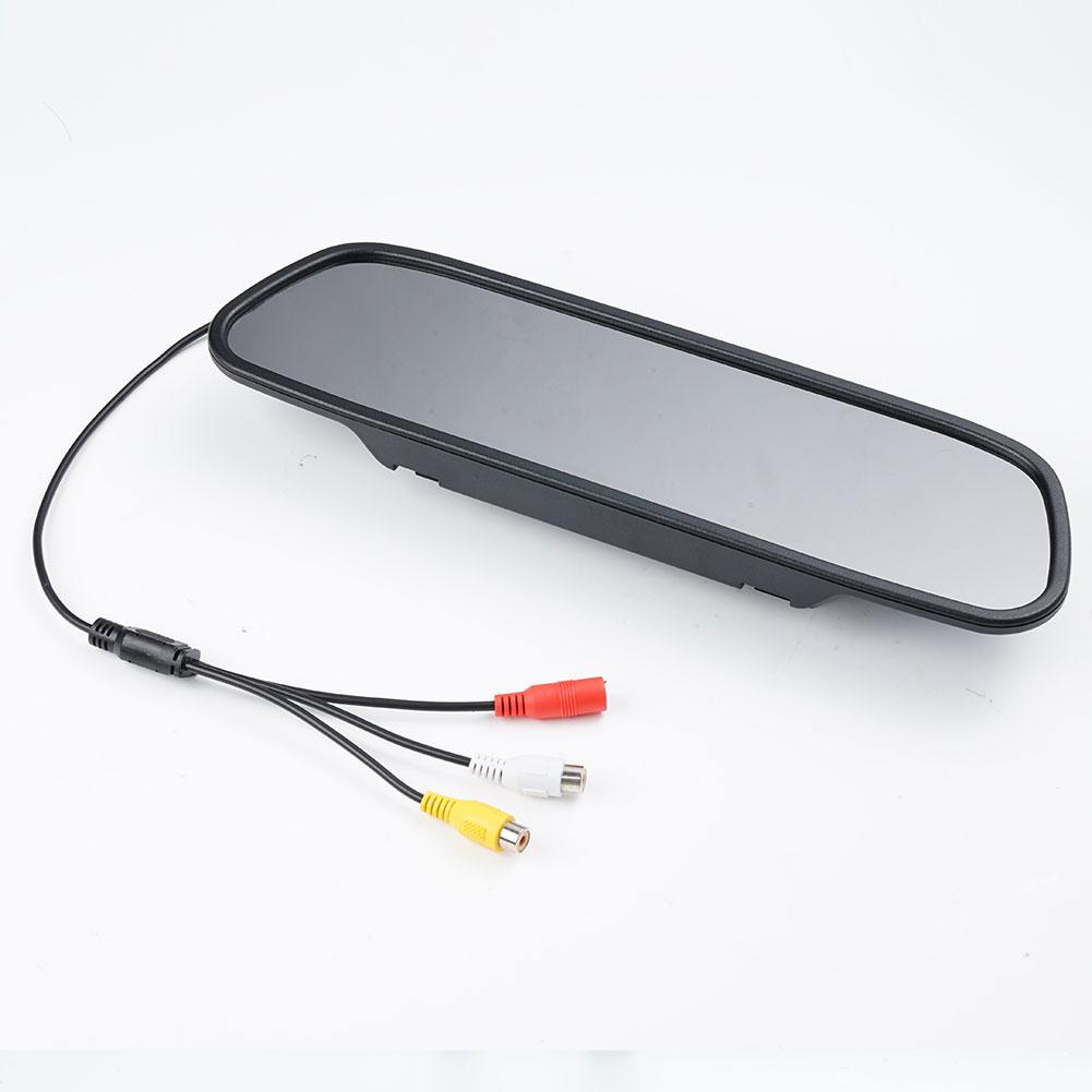 4,3-дюймовый / 5-дюймовый автомобильный монитор заднего вида, универсальный цветной TFT ЖК-дисплей, HD-видео зеркало заднего вида, мониторы для парковки и движения задним ходом