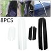 8Pcs Universal Auto Bumper Guard Door Edge Cover Protector Moulding Trim Strip